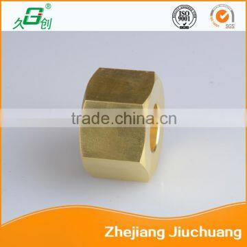 OEM Precision Machining Brass Stepped Hex Nut photo-2