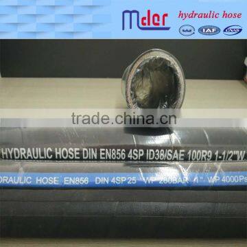 SAE100 R12/R13 DIN EN856 4SP/4SH high pressure rubber hydraulic hose fitting machine