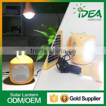 High quality new style emergency portable lighting solar powered lantern
