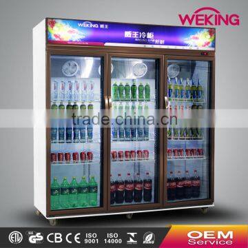 WEKING SC-1600 (1490L) Aluminum Alloy Showcase with Light Canopy