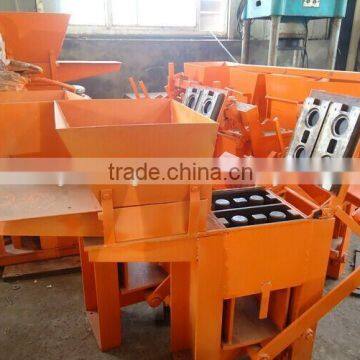 Liyuan QMR 2-40 Manual concrete Brick Making Machine