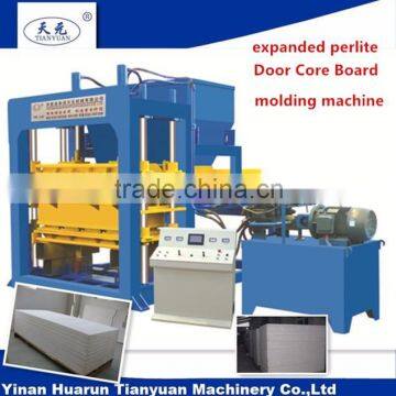 Expended Perlite core door pireproof board molding machine