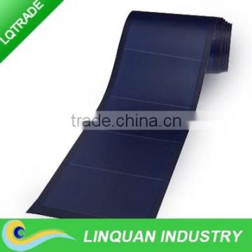 72W/16.5V 2894*394*4mm amorphous triple junction laminated peel and stick adhesive tape thin film flexible solar panel