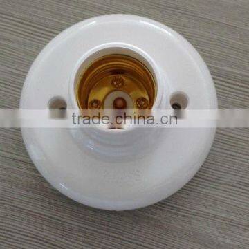 E27 screw shell lampholder PC Materials copper inside