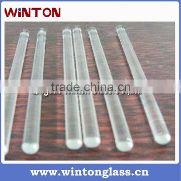 3-35mm unbreakable quartz glass rod