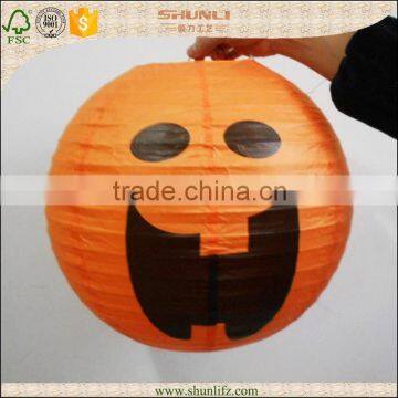 funny Halloween party decoration paper lantern supplies