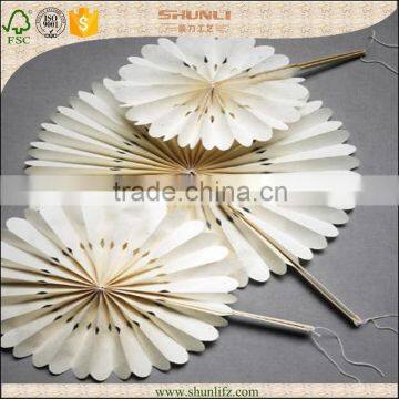 wedding decoration backdrop hot selling folded paper flower