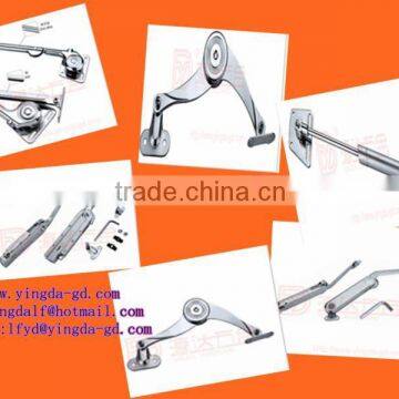Hinge lid support /Hydraulic lift gas spring with Iron Head (60N, 80N,100N, 120N, 150N)