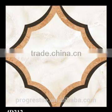 glazed porcelain tile, ceramic floor tile, interior floor tile (4D212)