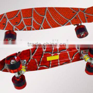 New water print Spiderman cruiser skateboard for Christmas gifts