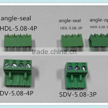 Plug Terminal Block XS2ESDV 300V 15A 5.0/5.08/7.62/3.81/3.5mm Pitch With UL, CE, ISO, SGS,CQC Approved