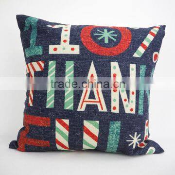 Custom Christmas Digital Design Cushion Covers Square Pillow Cover 16*16 photo-3