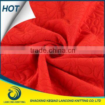Wholesale China Manufacturer Elegant double knitted jacquard fabric
