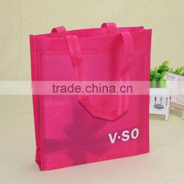 Eco Customized 1 color logo, NonWoven fabric Bag promotional nonwoven bag