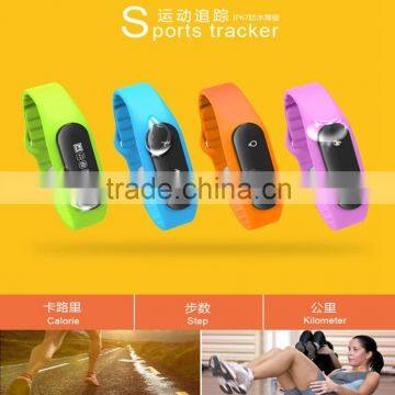 Fitness Tracker E06 Passometer Android Sport Band Waterproof Touch Screen Smart Bracelet