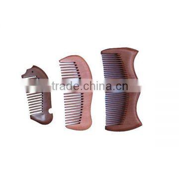 2016 Fish Shape Customized Logo Wood Hair Comb photo-5