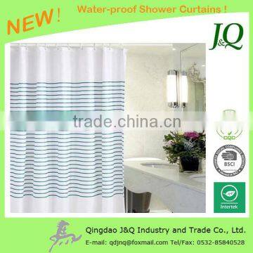 Polyester Print Water Resistant Shower Curtains