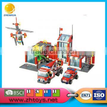 Best products fire fighting equipment blocks cheap toy 774PCS