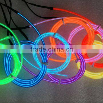 bright el light wire in 10 different colors