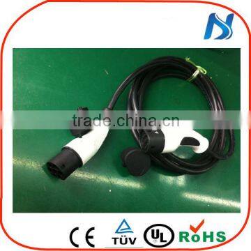 Type 2 mode 1 male plug to female plug for car charging