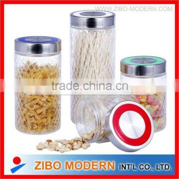 4 pcs clear food glass jar/glassware