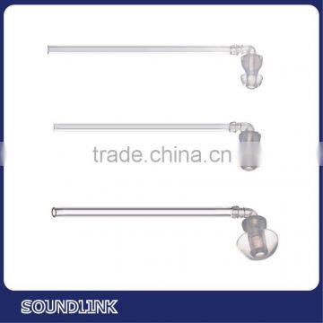 Hot sale silicon hearing aid parts BTE accessories eartip tube