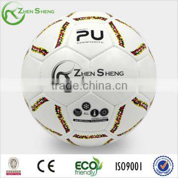 Hand sewn PU soccer ball