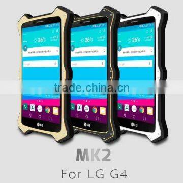 Powerful Love Mei Tempered Glass Metal Case for LG G4