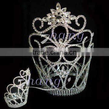 Fashion new design rhinestone pageant tiara