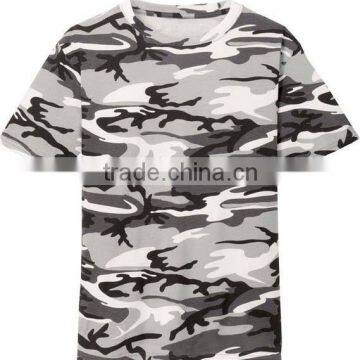 Short Sleeve Vintage Mens Camouflage T Shirts