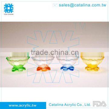 Taiwan Manufacturer Acrylic Plastic Salad Bowl