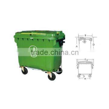 1100 liter garbage bin