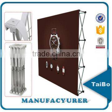 Pop up exhibition booth trade display, pop up tension fabric display