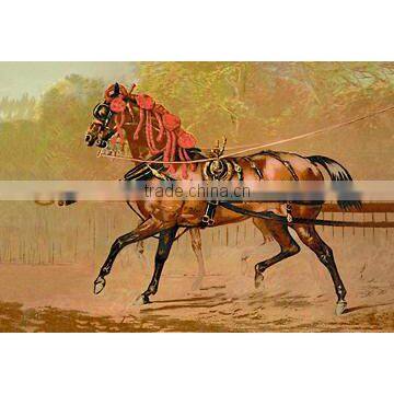 State Carriage Horse 28x42 Giclee on Canvas