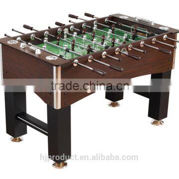 2016wholesale adult wooden kicker game table fussball table with 8 grips