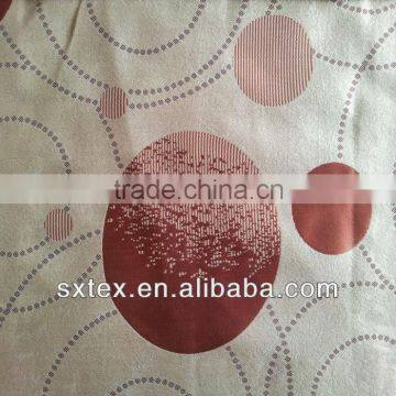 Decorative window curtain blackout jacquard fabric