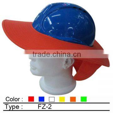 Australia Safety Helmet hard hat brim with neck flag