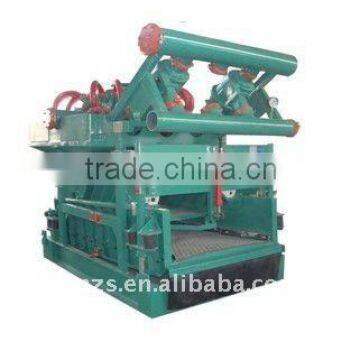 integrated-style well drilling solid mud cleaner