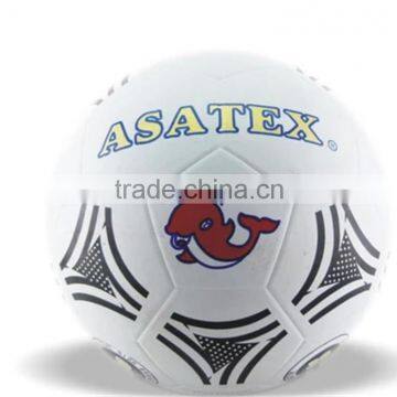 Promotional brand logo custom print machine sewn TPU/PU/PVC leather material football