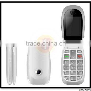 Flip 2.2 Inch Big Font Big Keyboard Unlocked Wap Gprs MTK6260 Gsm Quad Band FM SOS Old People Mobile Phone T03 photo-4