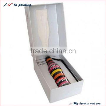 high quality wine paper packaging box with cmyk printing in shanghai