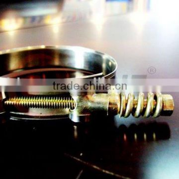 high quality T-bolt stainless steel clamp