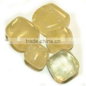 Honey Calcite Tumbled Pebbles Stone