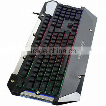 FL-ESPORTS USB Wired Rainbow Backlight for mechanical portable Gaming Keyboard