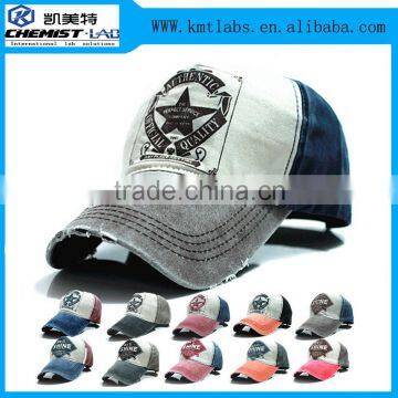 Distressed Vintage High quality embroidery worn-out baseball cap