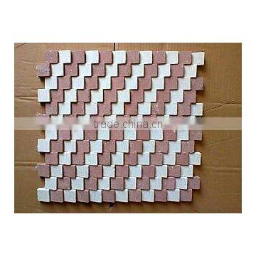 Pink Natural Stone Mosaics