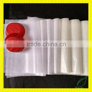 uncoated high translucent burger wrapping bleached glassine paper