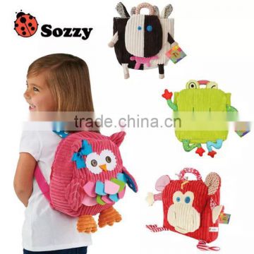 Sozzy Cartoon Cute Backpacks, Animal Shape school bag, snack bag for child