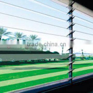 4mm-6mm Clear/Tinted/Mistlite/Nashiji LOUVER GLASS With CE&ISO Certificate