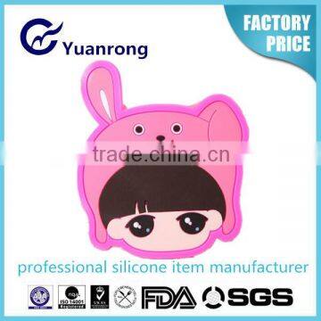 Cartoon Characters 100% Eco-friendly Silicone Heat Resist Mats and Pads